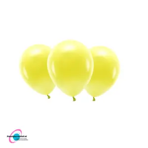 Pastel geel - latexballonnen - 10 stuks