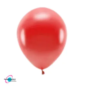 Eco rood - latexballonnen - 10 stuks