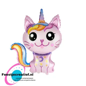 Folieballon Unicornpoes - 88cm - Flexmetal