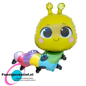 Folieballon Rumps - 33 x 27cm - catapiller Flexmetal