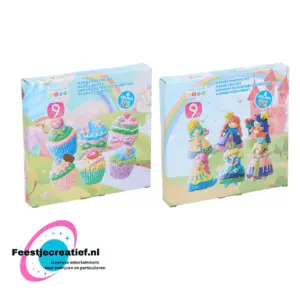 Verf Magneten Set Prinses/Cupcake