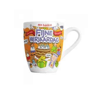 Cartoonmok Fijne verjaardag