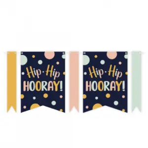Vlaggenlijn Hip Hip Hooray