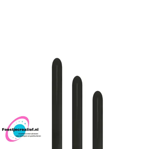 Modelleerballonnen Sempertex 260s Fashion black- 50 stuks 1 Modelleerballonnen Sempertex 260s Fashion black- 50 stuks