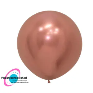 Latex ballonnen Sempertex Rose Gold, 24 inch - 3 stuks