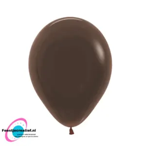 Latex ballonnen Sempertex rond chocolate  -12inch - 50stuks