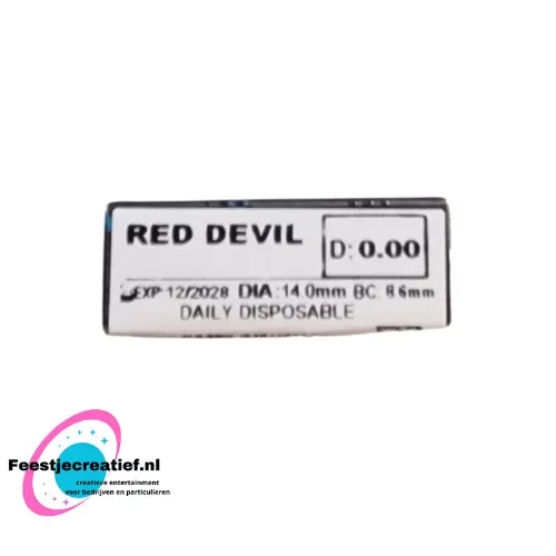 Contactlens 1 dag red devil 3 Contactlens 1 dag red devil - Afbeelding 3