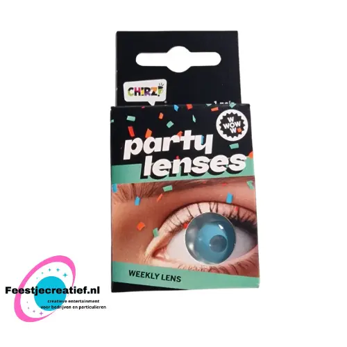 Contactlens 1 week Lenzen week ijsblauw 3 Contactlens 1 week Lenzen week ijsblauw - Afbeelding 3