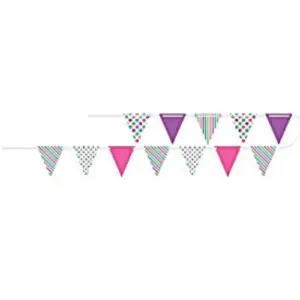 vlaggen- banner (3.23m) gekleurd