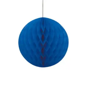 Honeycomb Bal blauw 20cm