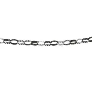guirlande style- zwart-wit (1.52m)
