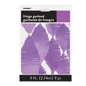 guirlande - paars (2.74m)