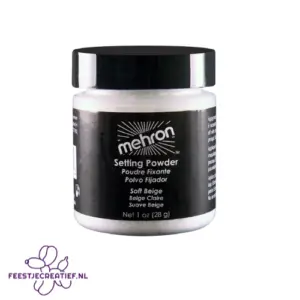 Mehron - Setting Powder - Fixeerpoeder - Neutral 2 Mehron - Setting Powder - Fixeerpoeder - soft beige