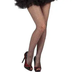 Panty vissengraat zwart