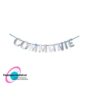 Letter Banner Communie