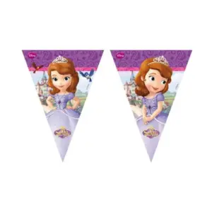 Vlaggenlijnen 200 Sofia the First - Vlaggenlijn 3m