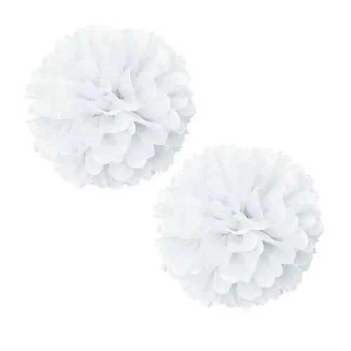 Pompoms Wit 25 & 35 Cm 1 Pompoms Wit 25 & 35 Cm