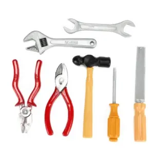 Gereedschapset in zak 3 assorti