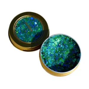 Gezichts glitter gel - Sparkling blue - Sins