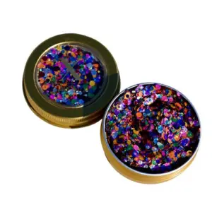 Gezichts glitter gel - dottie rainbow - Sins