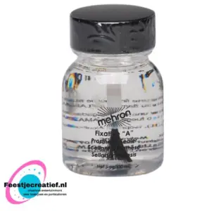 Mehron Fixative A Sealer met penseel voor het sealen van Modeling Wax en Modeling Putty - 30ml