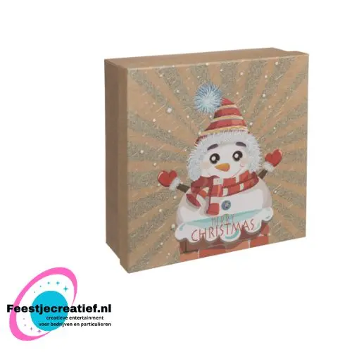 Kerst cadeaudoos- Joyful Season, C 4 Kerst cadeaudoos- Joyful Season, C - Afbeelding 4