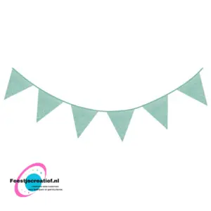 glitter garland - mint green (6m)