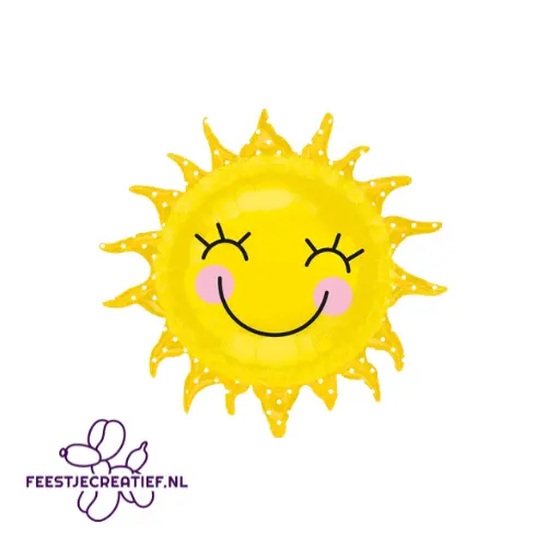 Folieballon zon 1 Folieballon zon