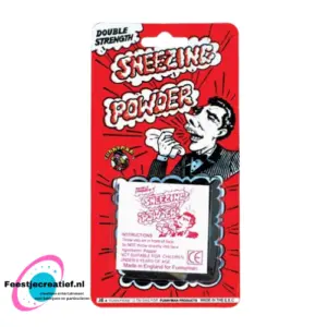 Fopartikelen 13 Fopartikel - niespoeder