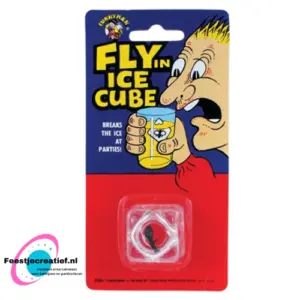 Fopartikelen 24 Fopartikel - IJsklontje met vlieg