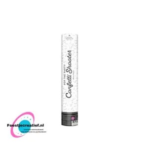 Confetti shooter 40 cm - White paper