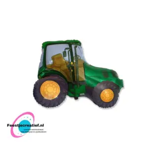 Voertuigen 23 Folieballon 29 x 37 inch Tractorgroen