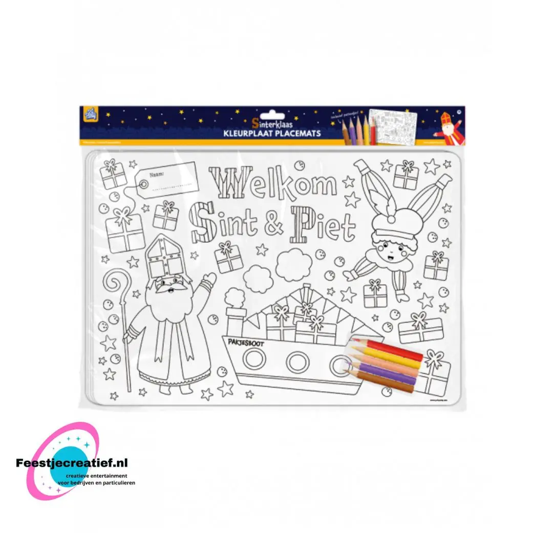 Placemat - Sinterklaas 1 Placemat - Sinterklaas