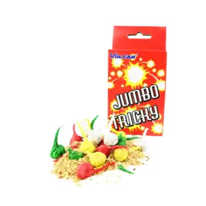 Sterretjes (16 cm, 10 Stuks per Verpakking) 5 Jumbo Tricky (20 Stuks) knalerwt