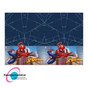 Tafelkleden 48 1 Plastic Tafelzeil 120x180cm - Spiderman