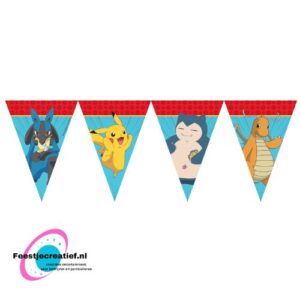 Papieren vlaggenlijn – Pokémon -