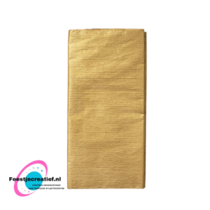 Tafelkleden 49 Papieren tafelkleed 120x180cm - Goud