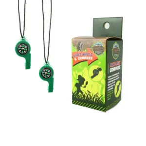 ADVENTURE GEAR COMPASS met FLUITJE