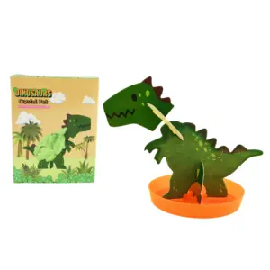 GROWING CRYSTAL DINOSAUR