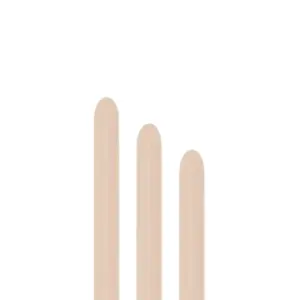 Modelleerballonnen Sempertex 260s pastel matte nude - 50 stuks