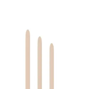 Modelleerballon Sempertex 160 nude - 80 stuks