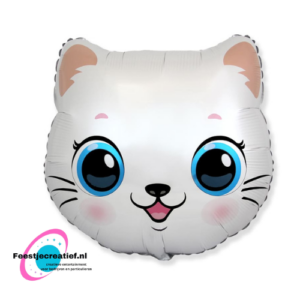 Folieballon poes 20 x 22 inch ″ – Kattenkop