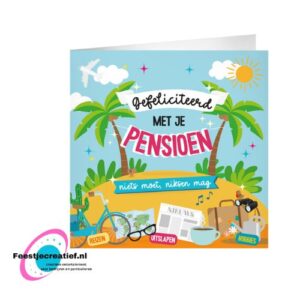 XL Greeting Cards - Pensioen