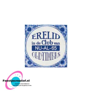 Tegels delfts blauw - Nu al 65