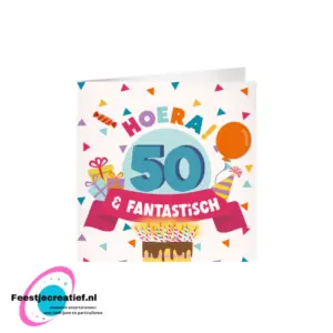 XL Greeting Cards - 50 jaar