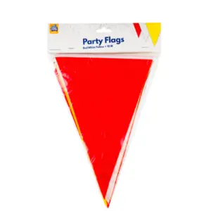 Vlaggenlijn - Oeteldonk - Rood-Wit-Geel - 10 meter