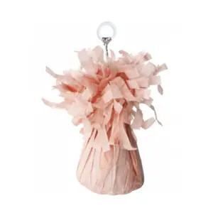 Ballongewicht papier pastel oranje- 160 gram