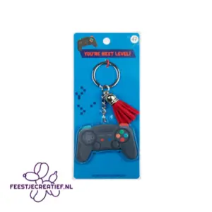 Sleutelhanger met kwastje | Acryl sleutelhanger - Game controller