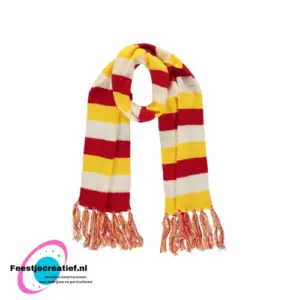 Sjaal - Oeteldonk - Rood-Wit-Geel - One size