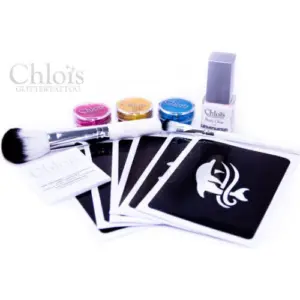 Chlois glittertattooset mixed